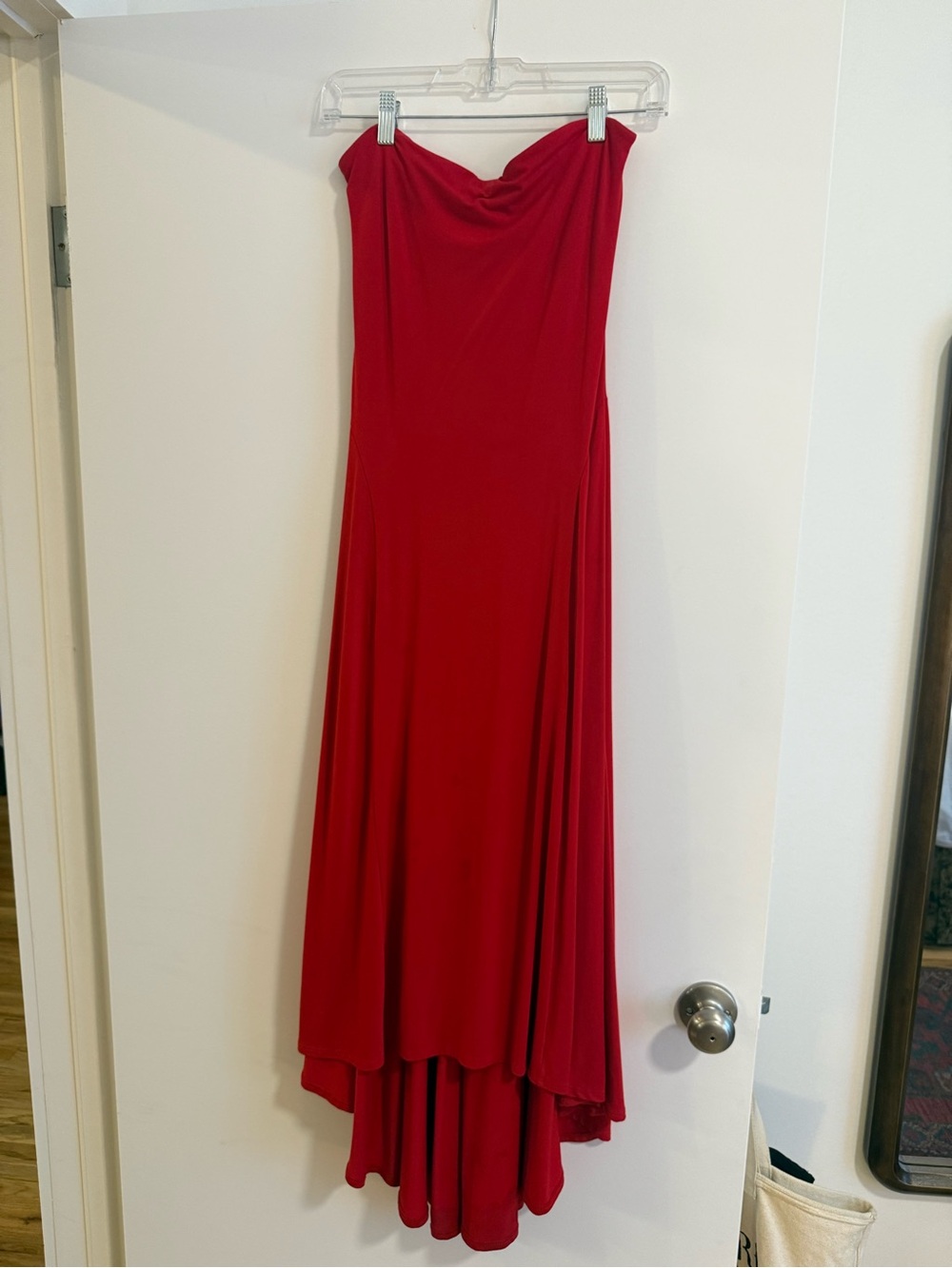 Susana Monaco Strapless Hi-Lo Dress Size Small